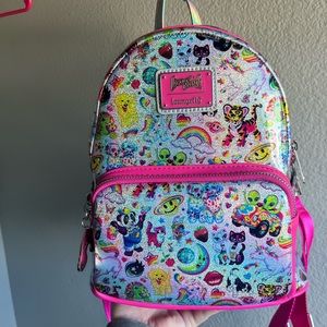 Loungefly x Lisa Frank mini backpack
